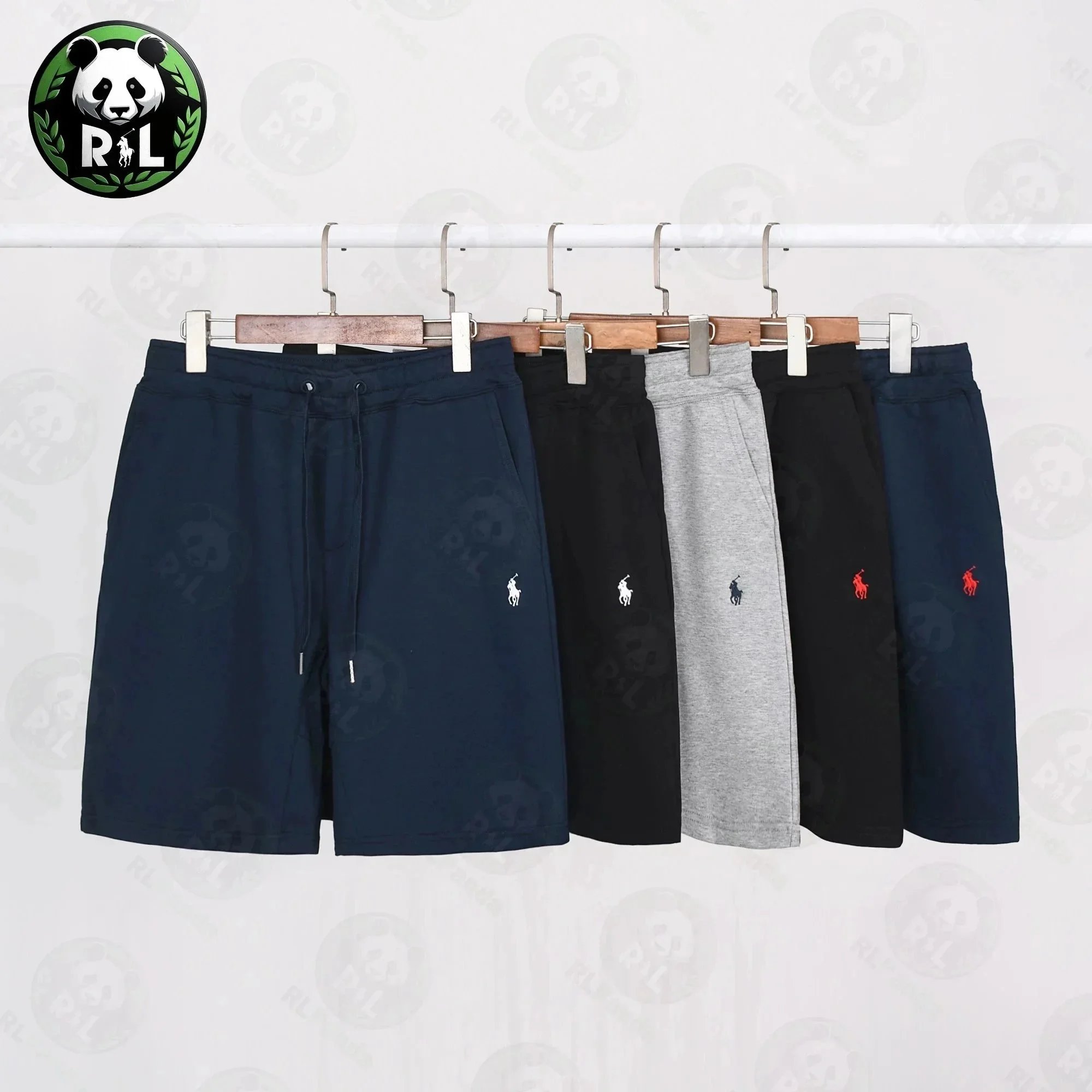 Ralph Lauren Classic Fit Fleece Shorts Gray - 2