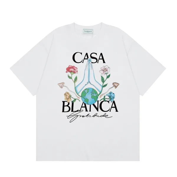 Casa Blanca Gratitude White T-Shirt - 1