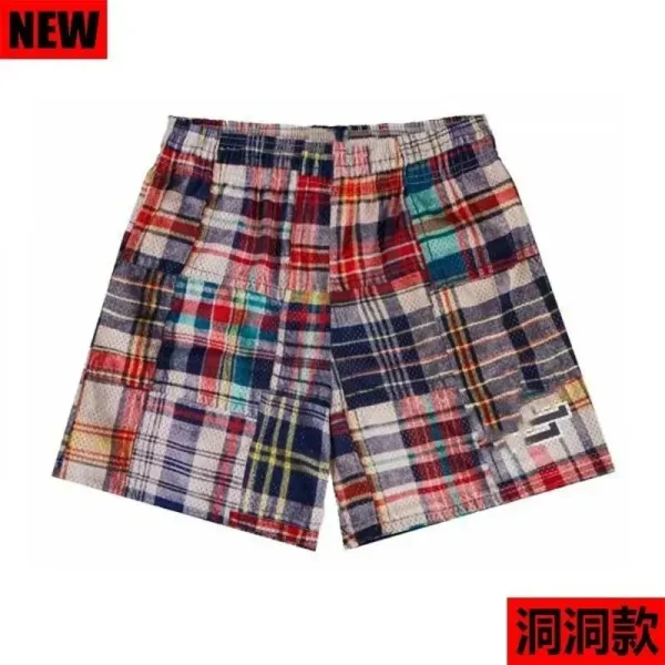 Ralph Lauren Patchwork Plaid Shorts Multicolor Shorts - 1