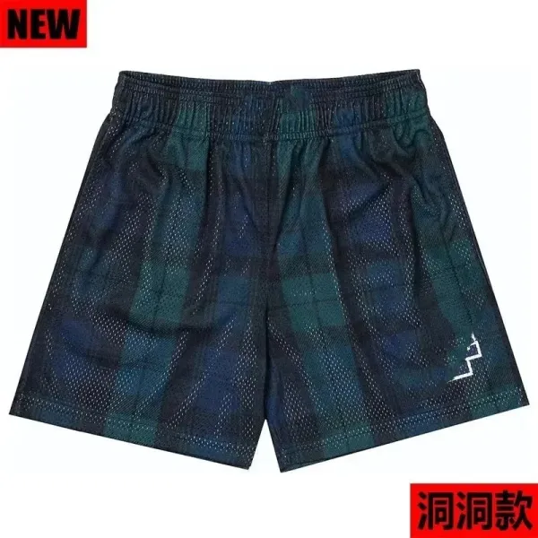 Corteiz Plaid Mesh Shorts Multicolor - 1