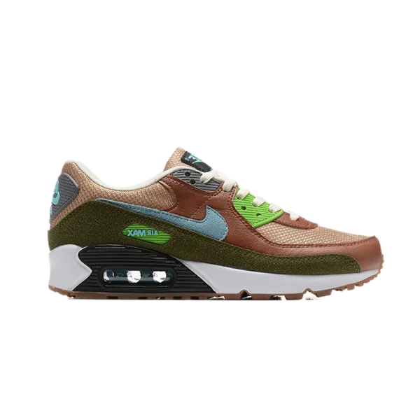 Nike Air Max 90 White Red Blue Sneakers - 8