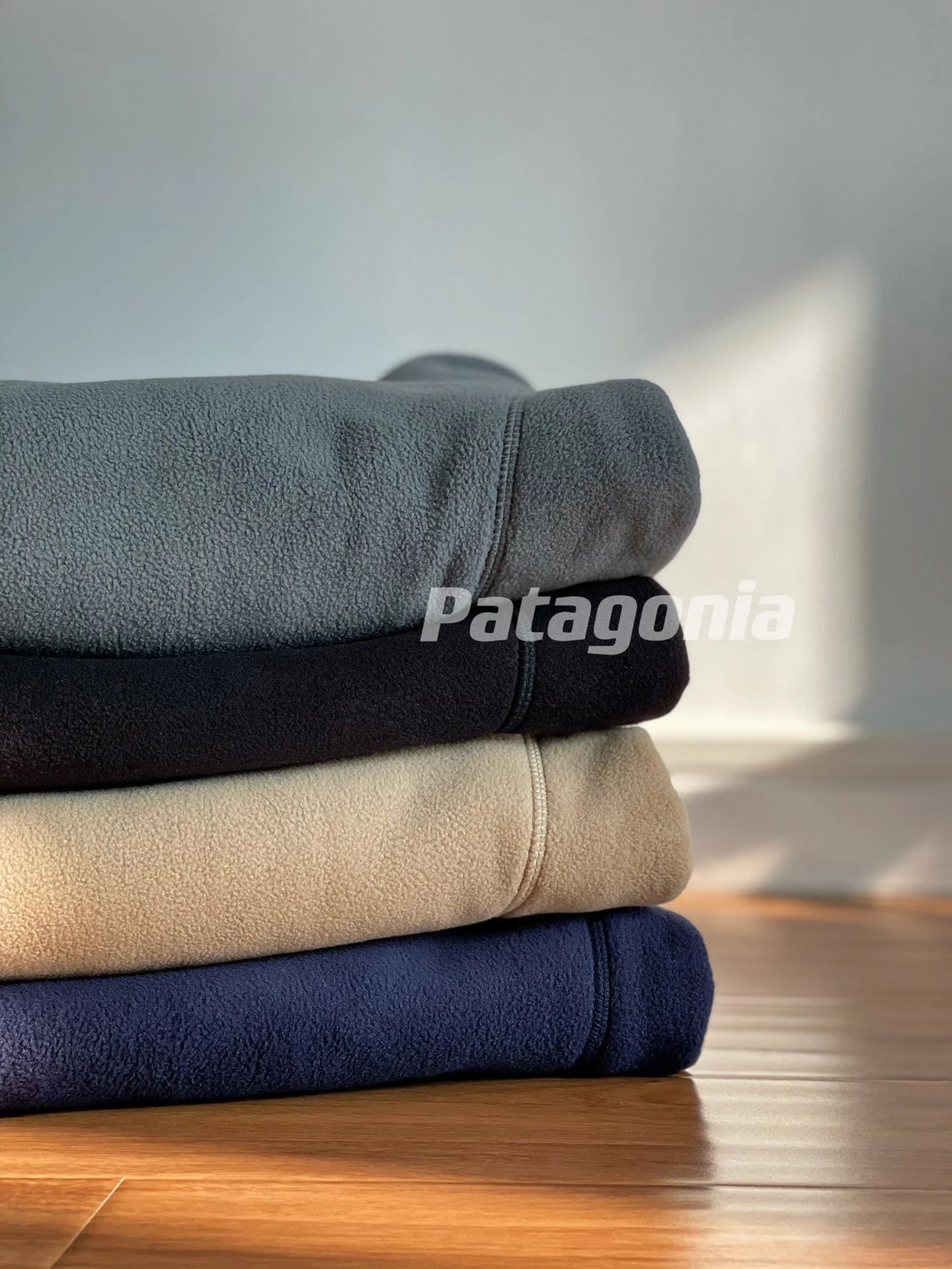 Patagonia M's P-6 Logo Better Sweater Men's Knit Fleece Jacket Charcoal Gray - 14