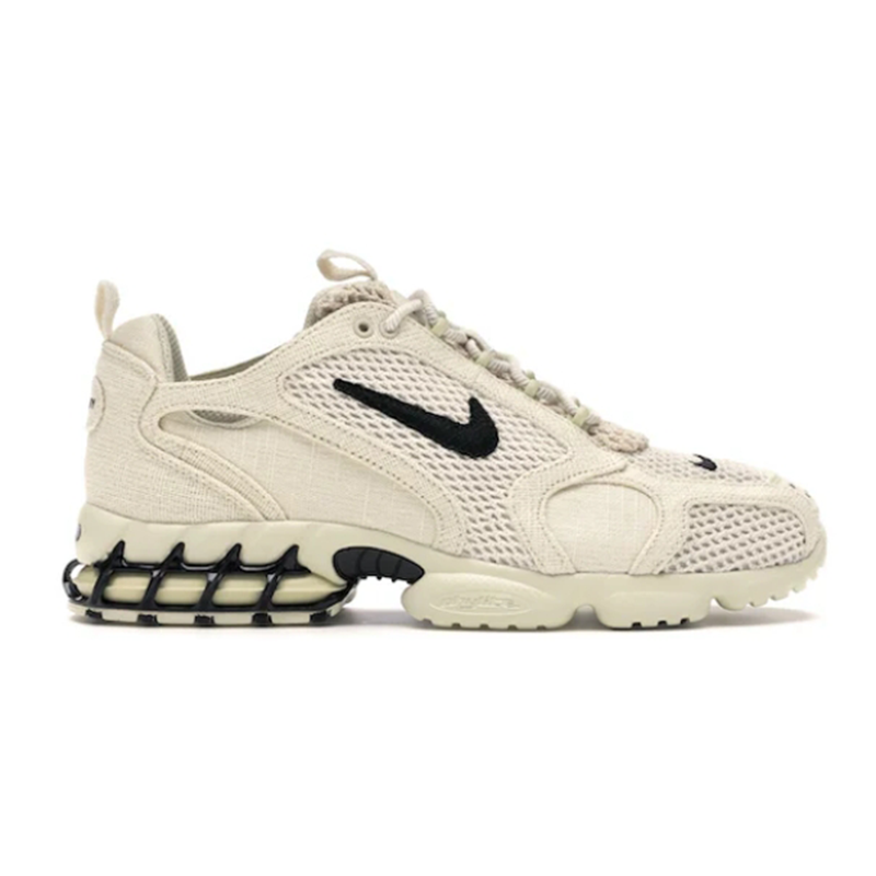 Nike Zoom Streak LT 2 Beige Mesh Sneakers - 2