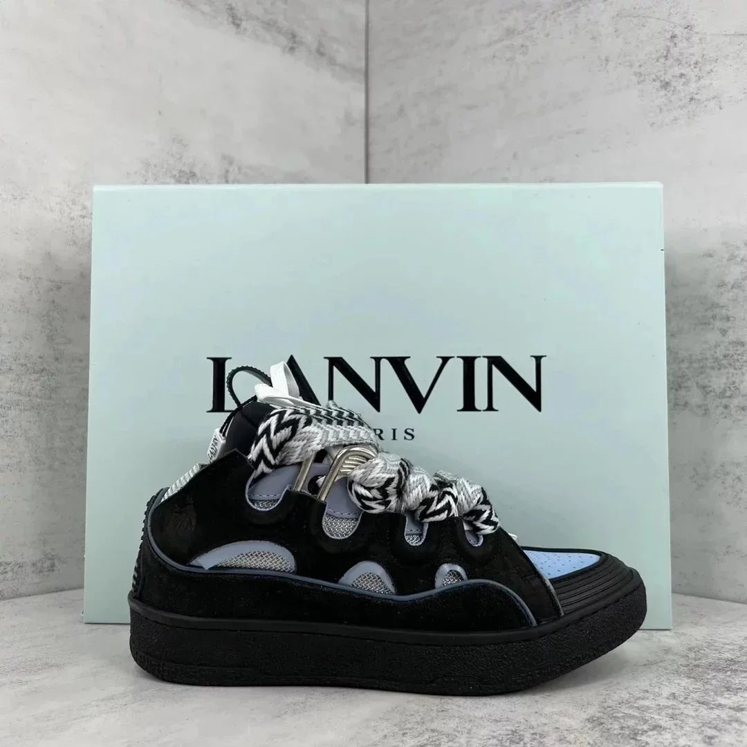 Lanvin x Kiko Kostadinov Slide Sneaker Black/White