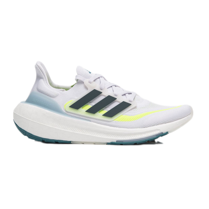 Adidas Ultraboost Light White Lime Green Running Shoes - 16
