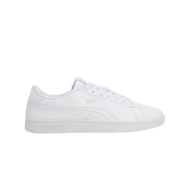 Puma Roma White and Gum Brown Sneakers - 4
