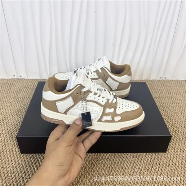 Off-White x Nike Dunk Low Green White Sneakers - 18
