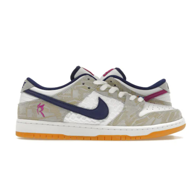 Nike SB Dunk Low Pro 'Riley Hawk' Beige Multicolor Sneakers - 2