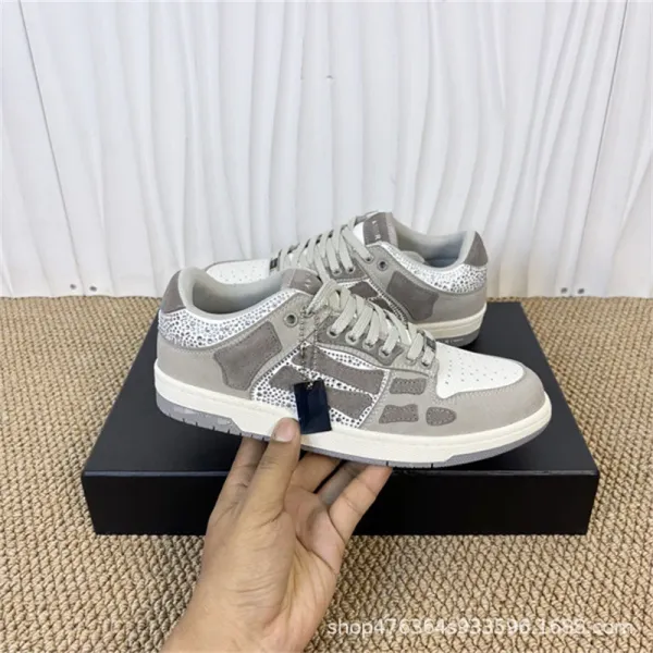 Off-White x Nike Dunk Low Green White Sneakers - 17