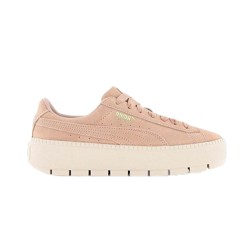 Puma Creeper Beige Suede Sneakers - 4