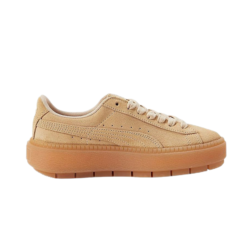 Puma Creeper Beige Suede Sneakers - 8