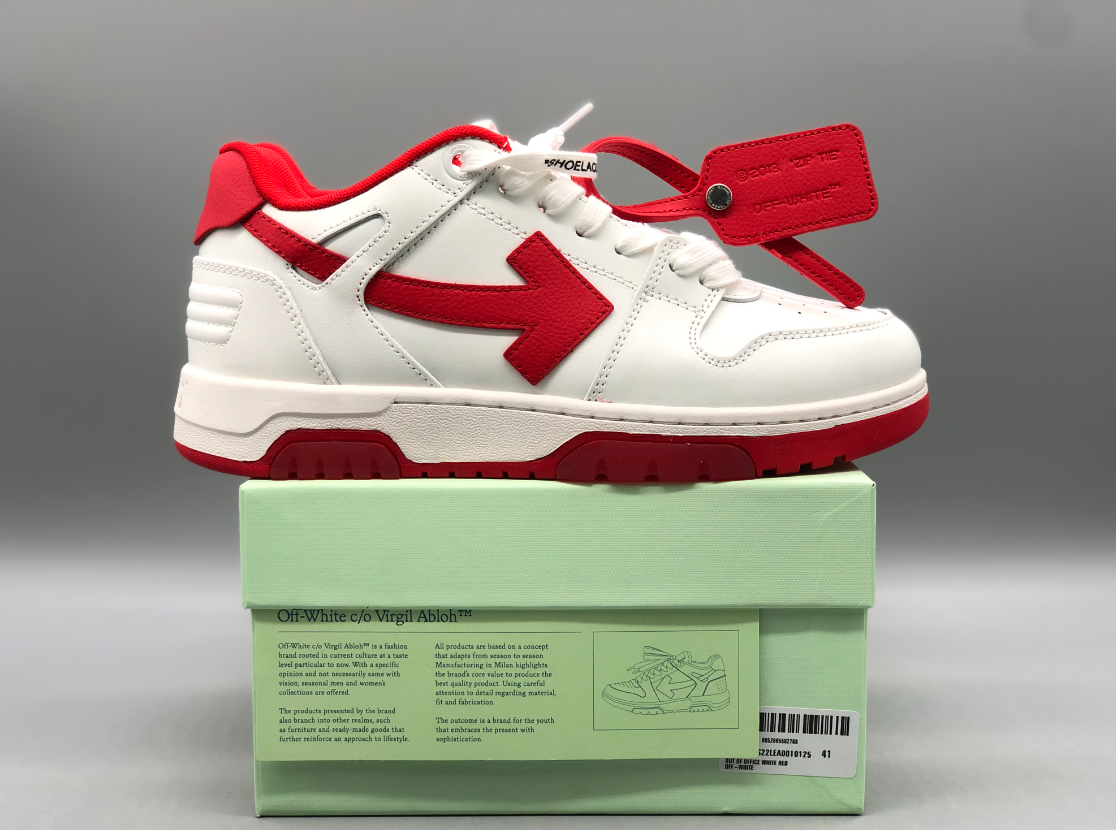 Off-White c/o Virgil Abloh Arrow Low White/Blue Sneakers - 3