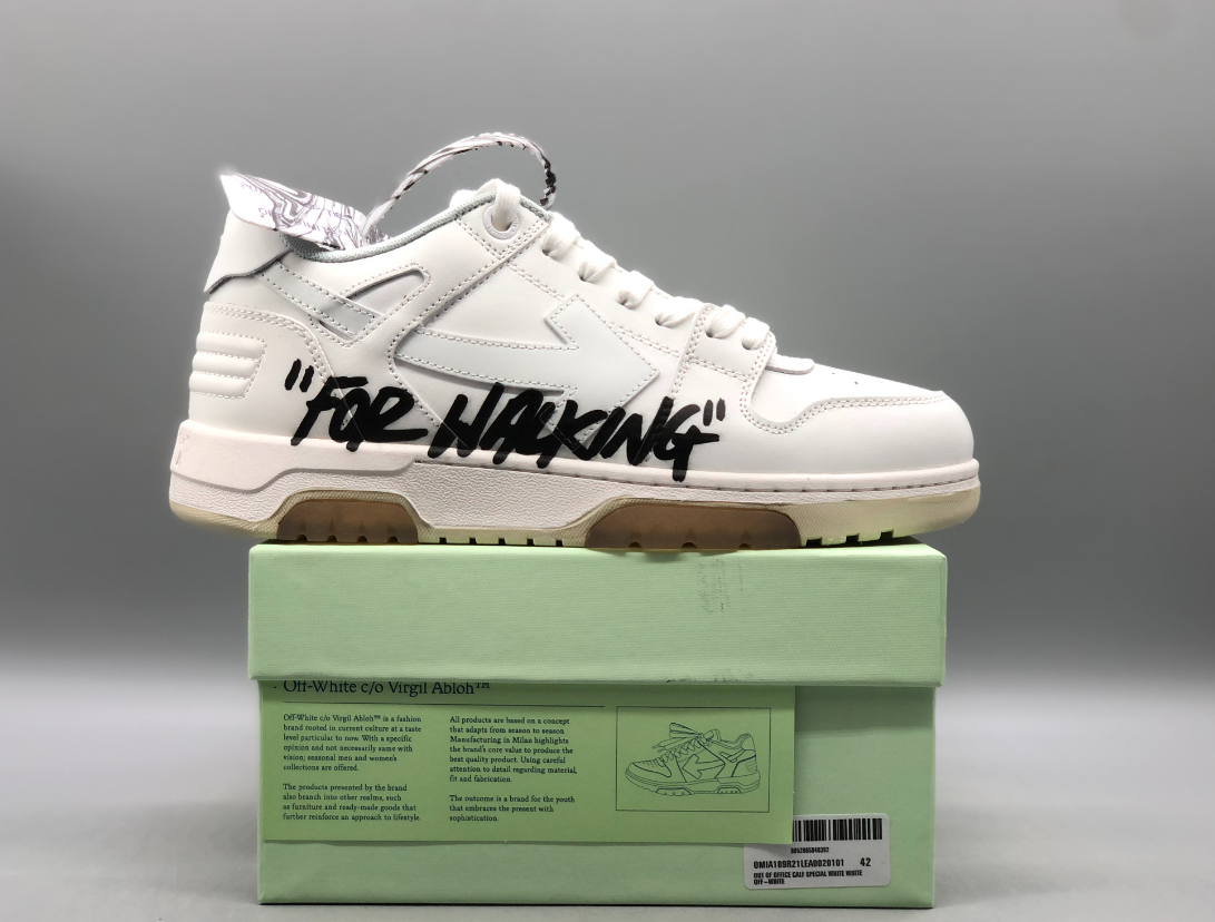 Off-White c/o Virgil Abloh Arrow Low White/Blue Sneakers - 5