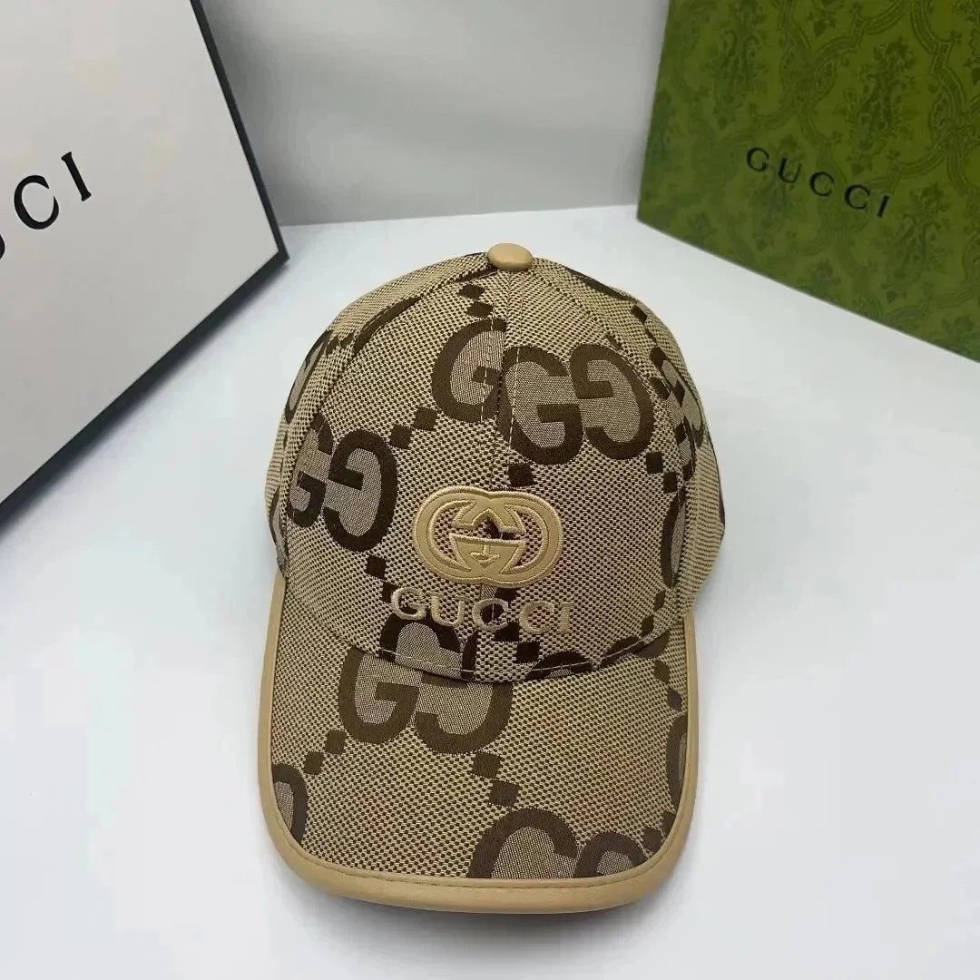 Gucci GG Monogram Denim Baseball Cap Blue - 11