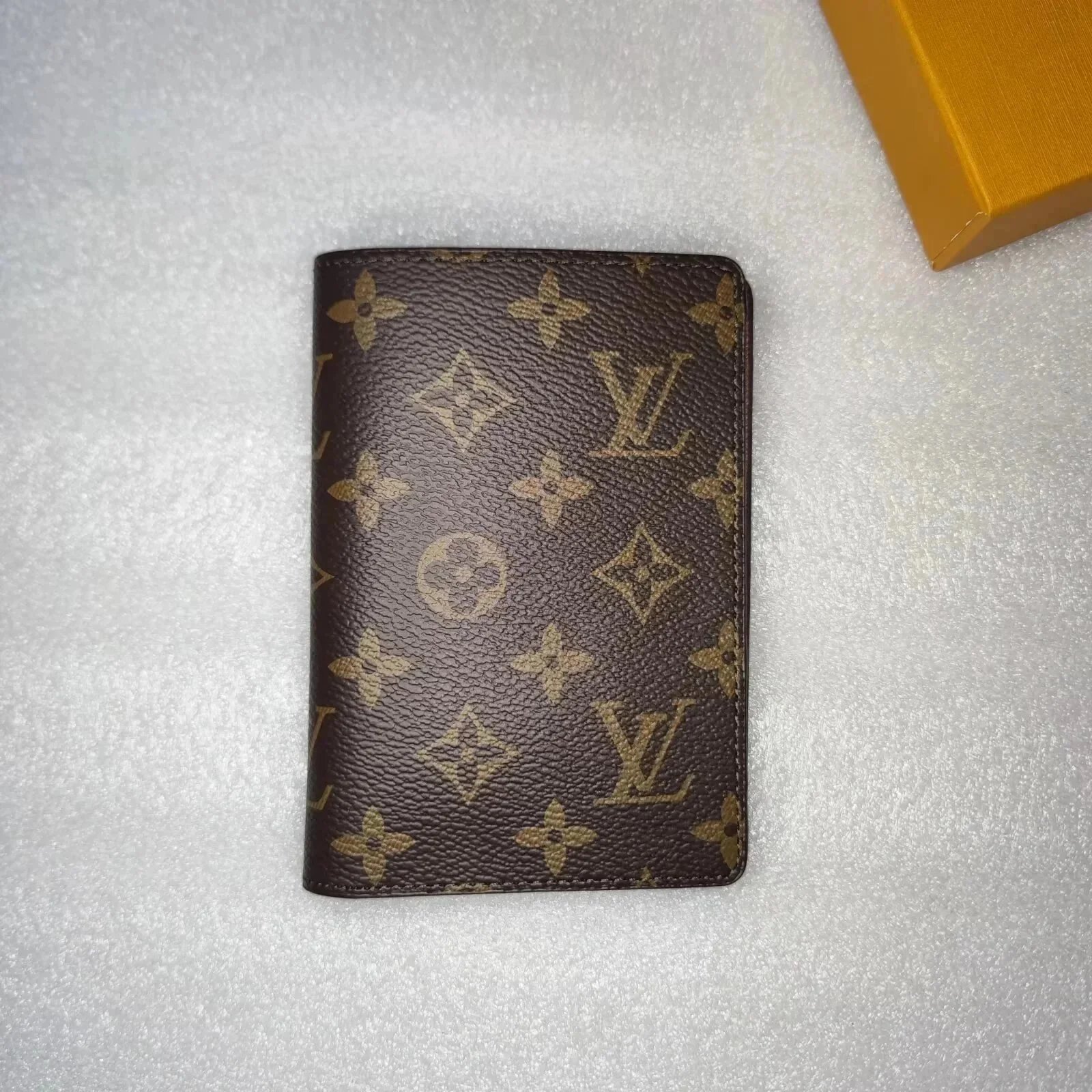 Louis Vuitton Monogram Canvas Passport Holder Brown Wallet - 1