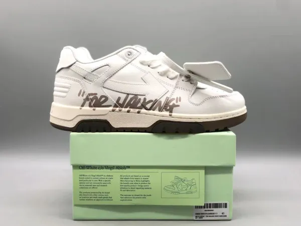 Off-White c/o Virgil Abloh For Walking White Sneakers - 1