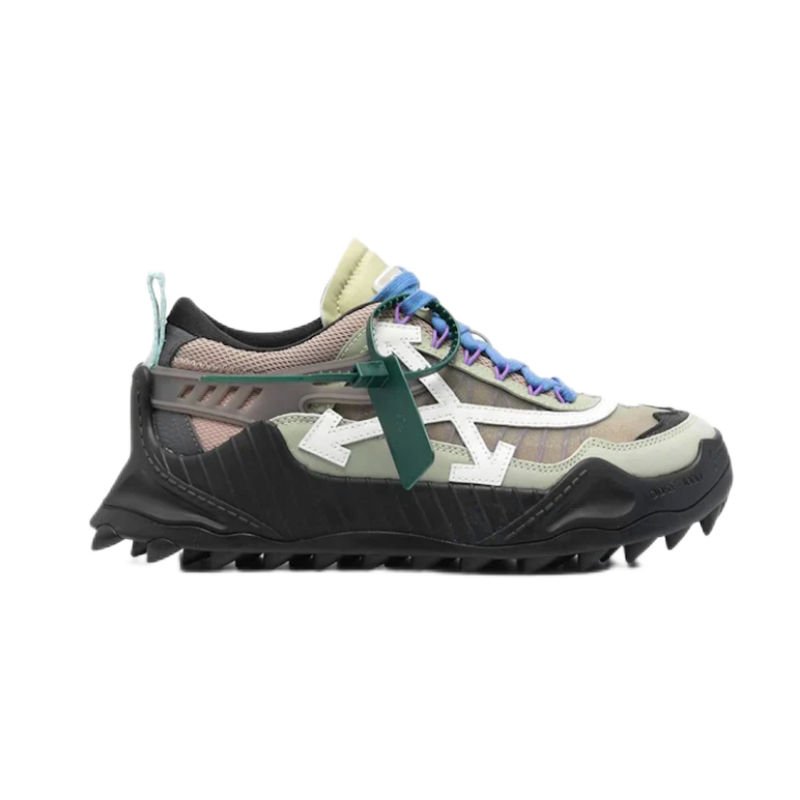 Off-White Diagonal Arrow Low Pink Sneakers - 5