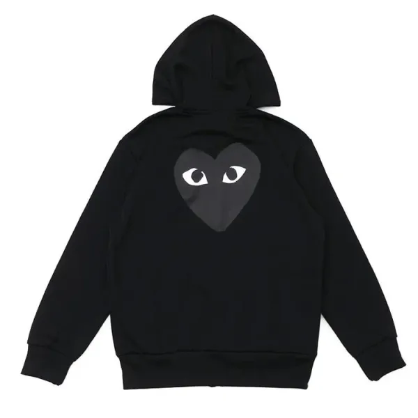 Design Plain White Zip-Up Hoodie - 5