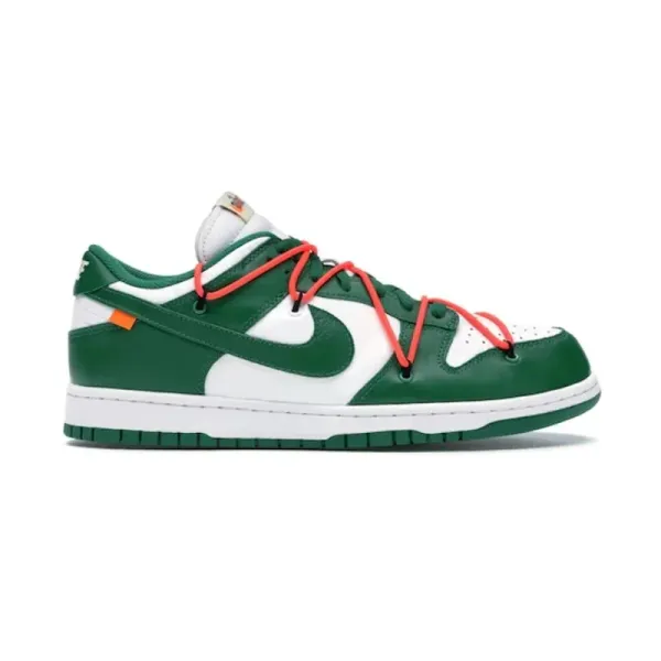 Nike x Off-White Dunk Low Pine Green Sneakers - 1