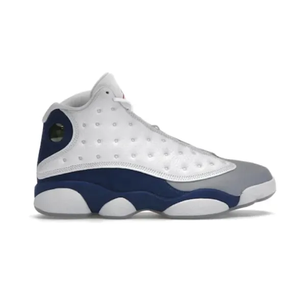 Air Jordan 13 Retro White Navy Gray Sneakers - 1