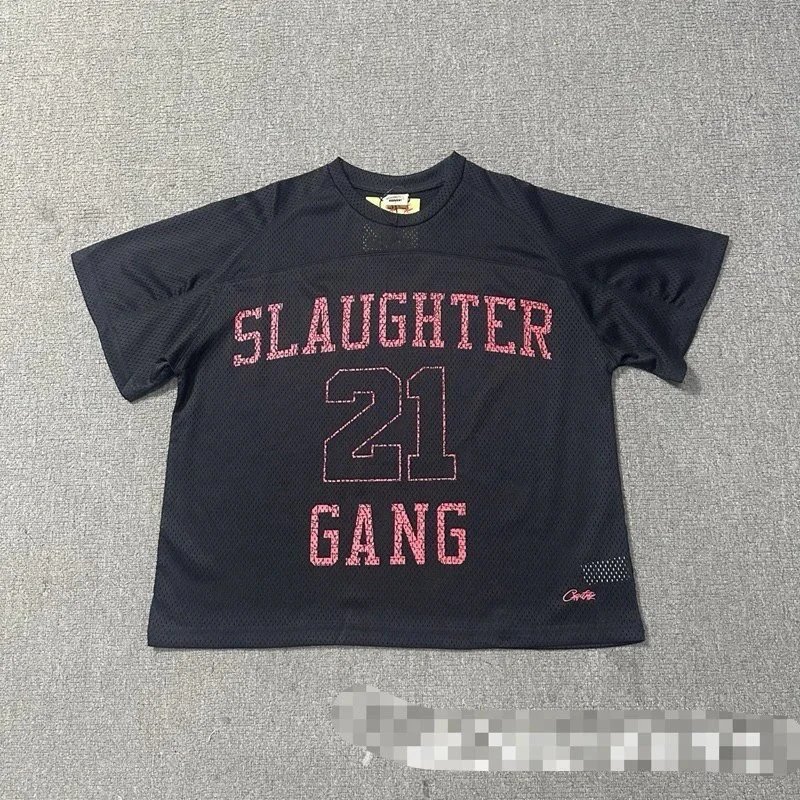 Corteiz Raglan Long-Sleeve T-Shirt White/Black - 4