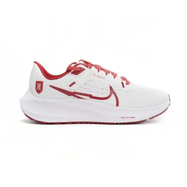 Nike Renew Run 6 White Red Running Shoes - 1
