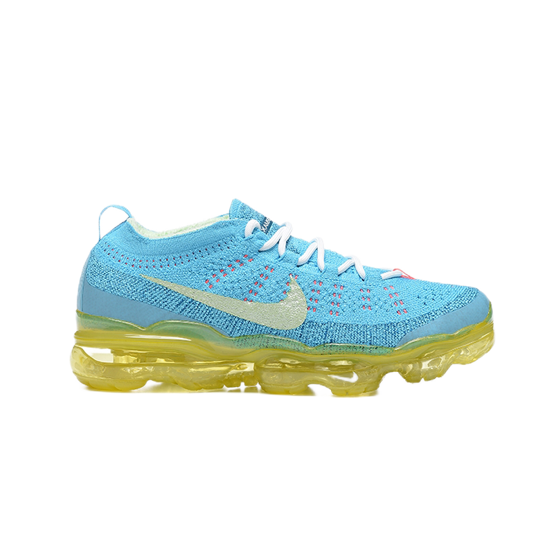 Nike Air VaporMax Flyknit 2 Blue Yellow Running Shoes - 1