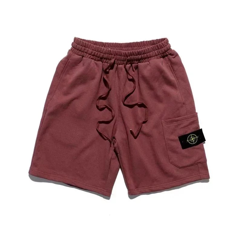Stone Island Shadow Project Cargo Shorts Burgundy - 1