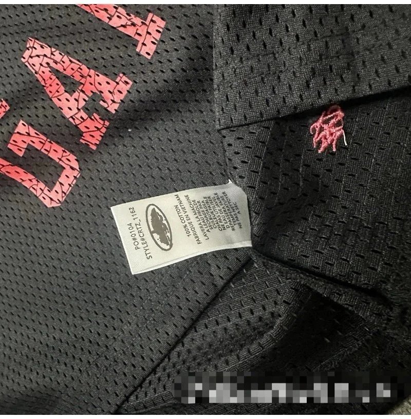 Corteiz Raglan Long-Sleeve T-Shirt White/Black - 7