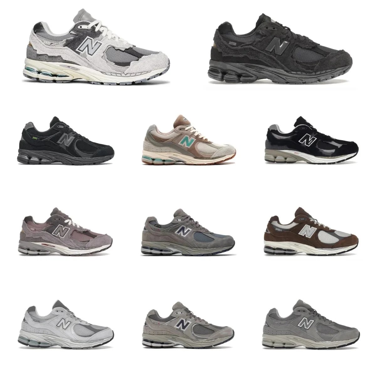 New Balance 2002R Sneakers in Various Colors