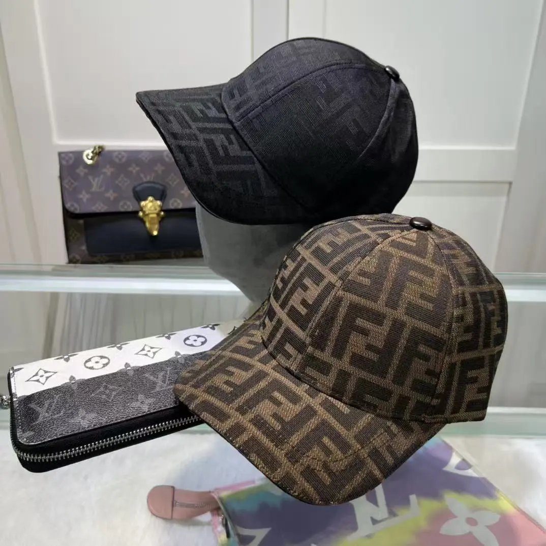 Fendi FF Monogram Baseball Cap