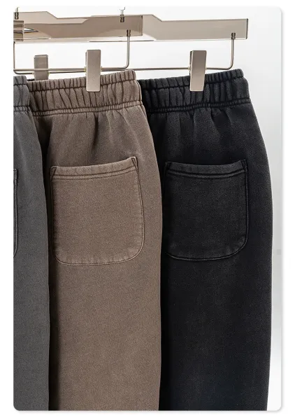 Saint Tears Relaxed Fit Sweatpants Deep Gray - 39
