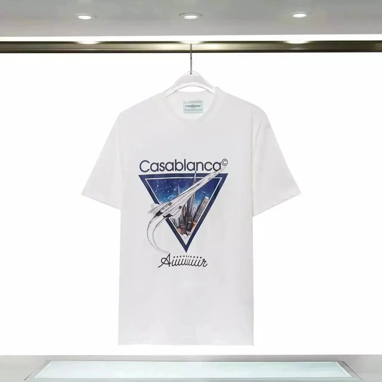 Casablanca Sakura Garden White T-Shirt - 10