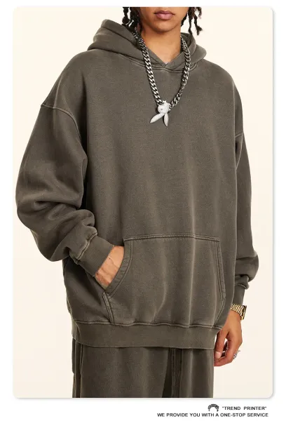 Saint Tears Relaxed Fit Sweatpants Deep Gray - 6