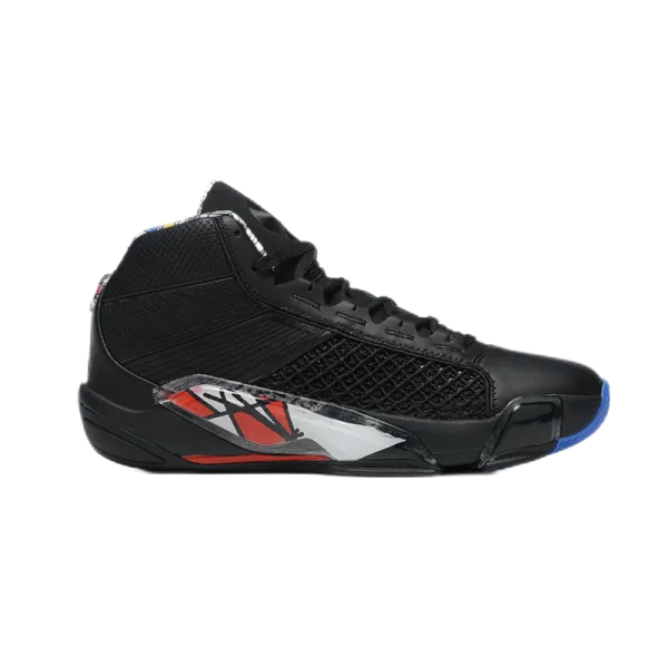 Asics GEL-Resolution 8 Black/Red/Blue Basketball Shoes - 1