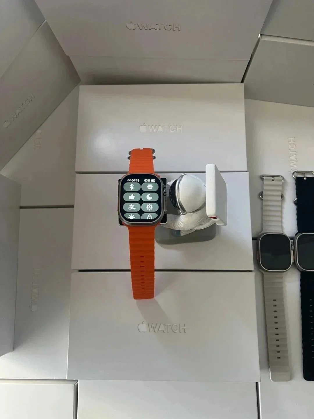 Apple Watch Ultra 2 Orange Sport Loop Smartwatch