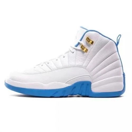 Air Jordan 12 Retro Taxi Yellow Black Sneakers - 12