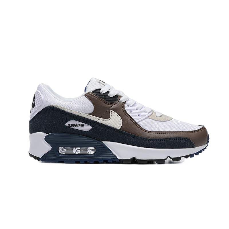 Nike Air Max 90 Burgundy Beige Sneakers - 4
