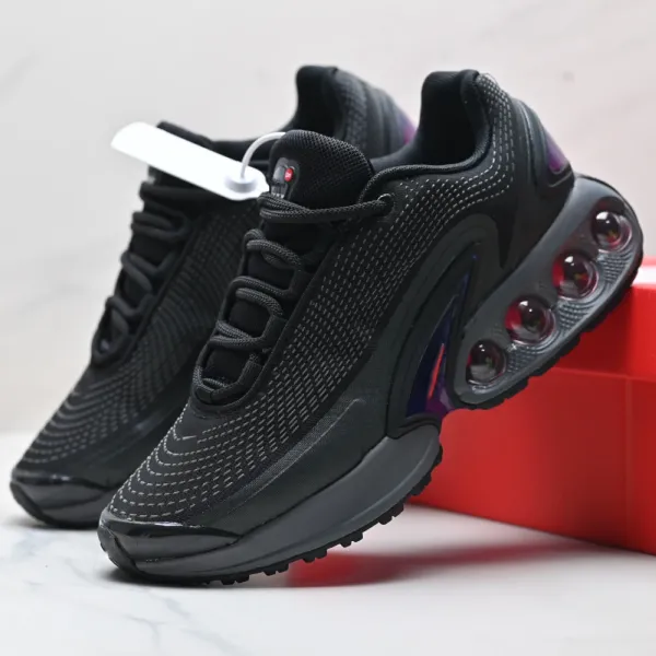 GRA Air Bubble Mesh Gray Running Shoes - 17
