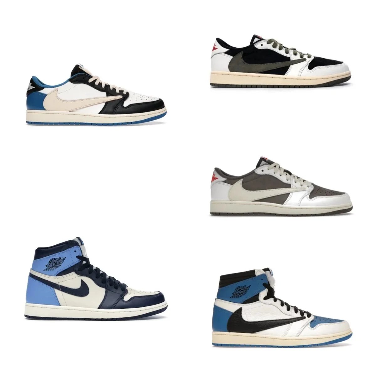 Nike Air Jordan 1 Low & High Sneakers