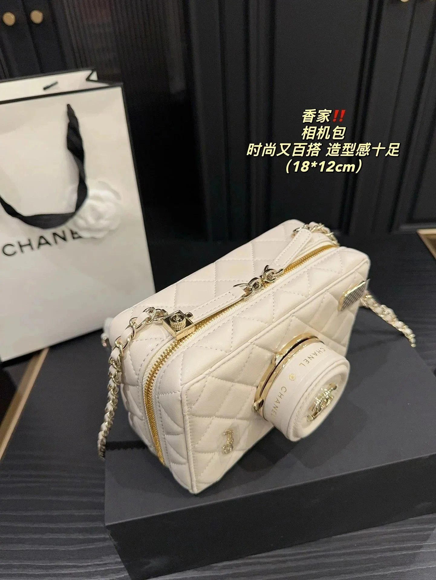 Chanel Bucket Bag Burgundy Quilted Leather Handbag - 3