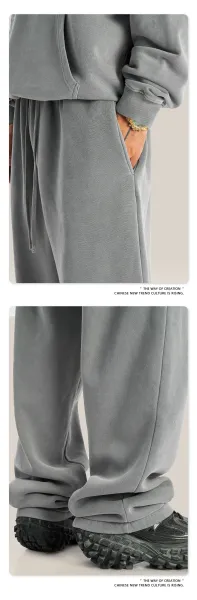 Saint Tears Relaxed Fit Sweatpants Deep Gray - 21