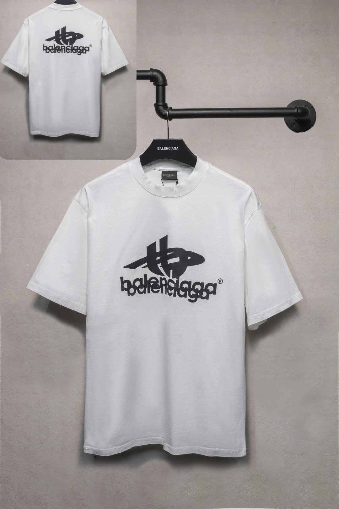 Off-White Wave Logo Black T-Shirt - 27