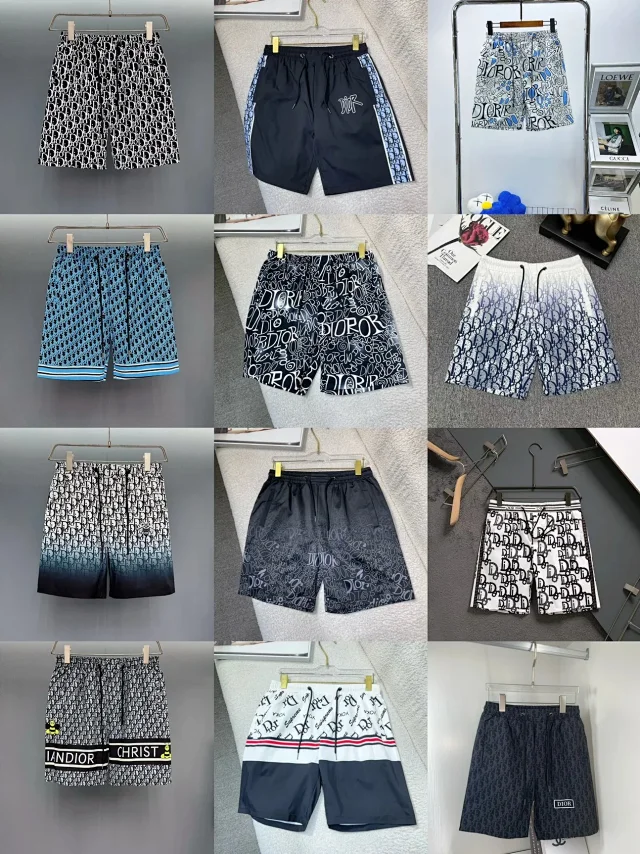 Dior Shorts Logo-print drawstring product detail image 1