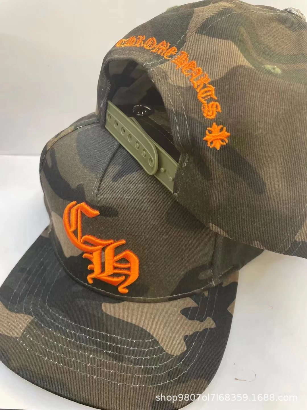 Chrome Hearts Hollywood USA Trucker Cap Black/White - 8