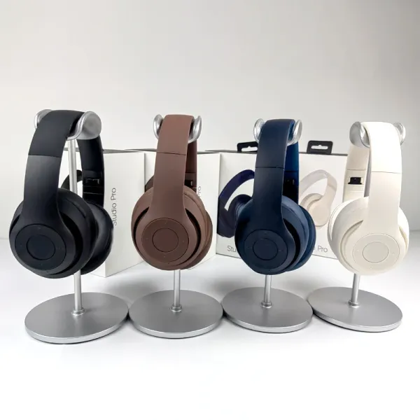 Beats Studio Pro Cream Over-Ear Headphones - 5