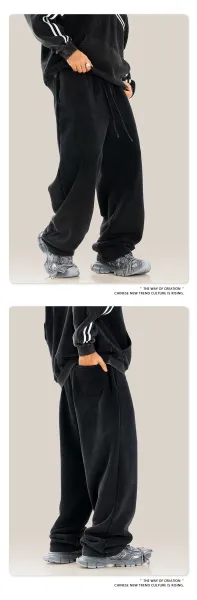 Saint Tears Relaxed Fit Sweatpants Deep Gray - 15