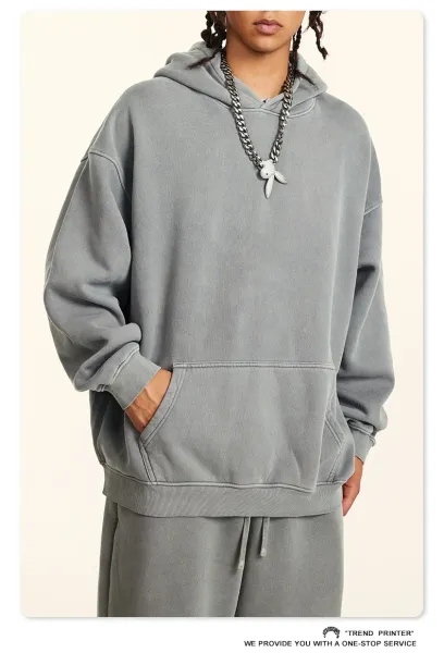 Saint Tears Relaxed Fit Sweatpants Deep Gray - 19