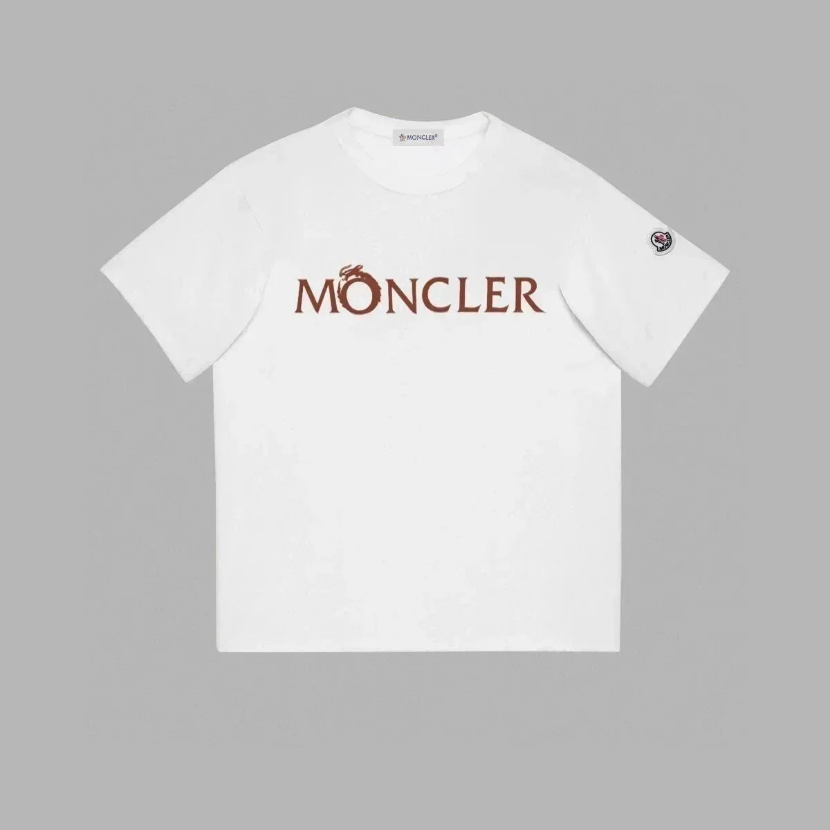 Moncler Paint Splatter Logo Black T-Shirt - 10