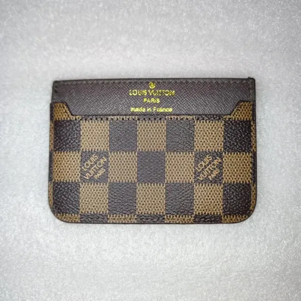 Louis Vuitton Damier Ebène Card Holder Brown - 1